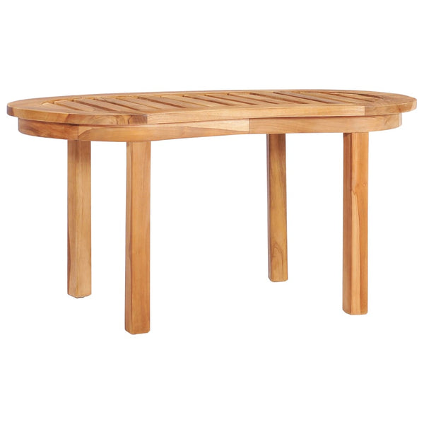 vidaXL 3-Piece Garden Lounge Set Solid Teak Wood