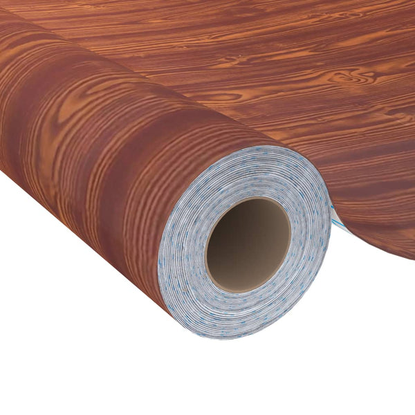 vidaXL Self-Adhesive Furniture Film Acacia 500x90 cm PVC