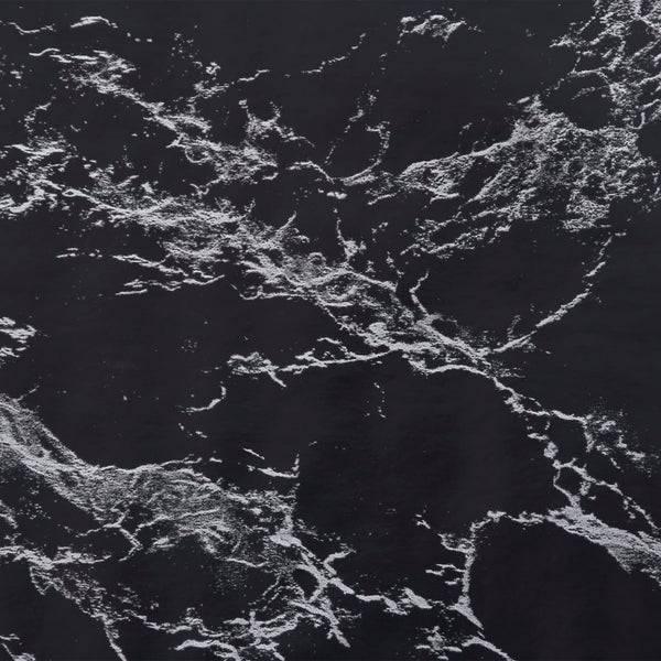 vidaXL Self-Adhesive Furniture Film Black Stone Look 500x90 cm PVC