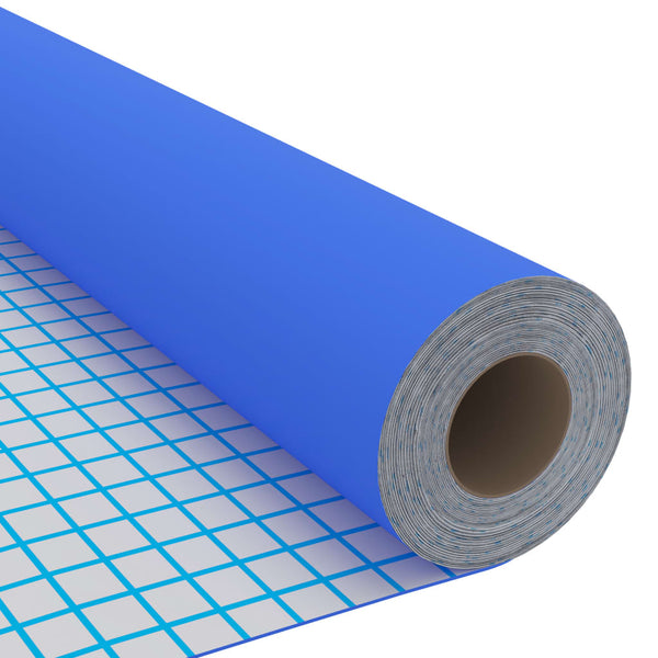 vidaXL Self-Adhesive Furniture Film High Gloss Blue 500x90 cm PVC