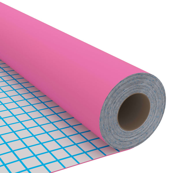 vidaXL Self-Adhesive Furniture Film High Gloss Pink 500x90 cm PVC