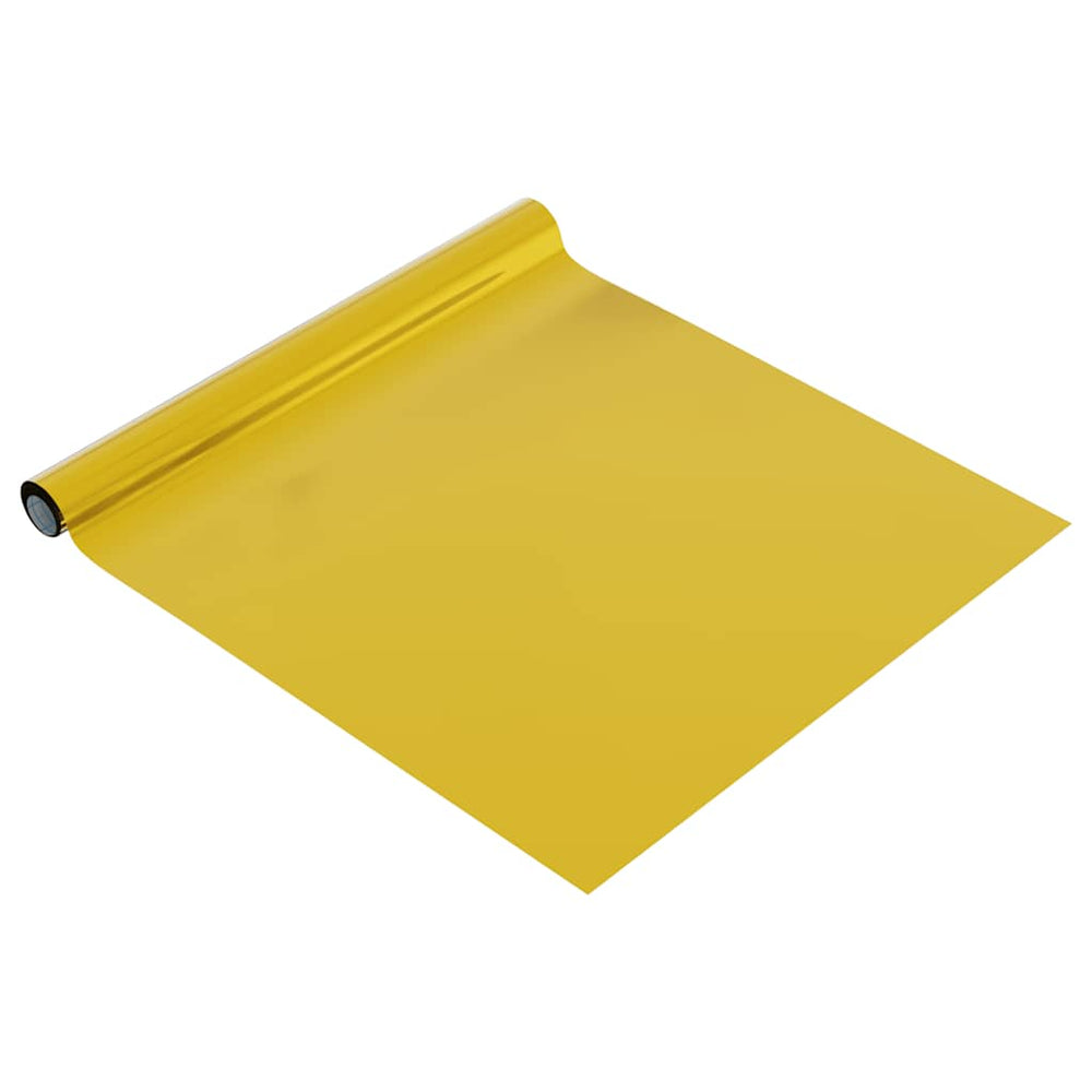 vidaXL Self-Adhesive Furniture Film High-Gloss Gold 500x90 cm PVC