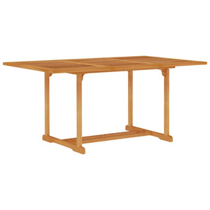 vidaXL 5-piece Garden Dining Set Solid Teak Wood