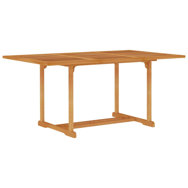 vidaXL 5-piece Garden Dining Set Solid Teak Wood