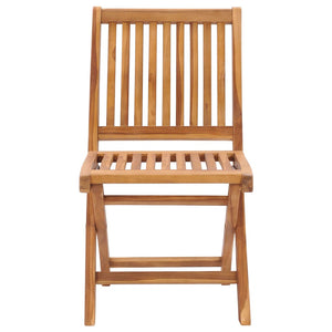vidaXL 9-piece Outdoor Dining Set Solid Teak Wood