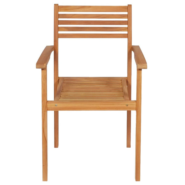 vidaXL 9-piece Outdoor Dining Set Solid Teak Wood