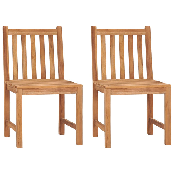 vidaXL 3-Piece Garden Dining Set 80 x 80 cm Solid Teak Wood