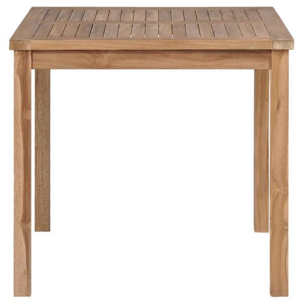 vidaXL 3-Piece Garden Dining Set 80 x 80 cm Solid Teak Wood