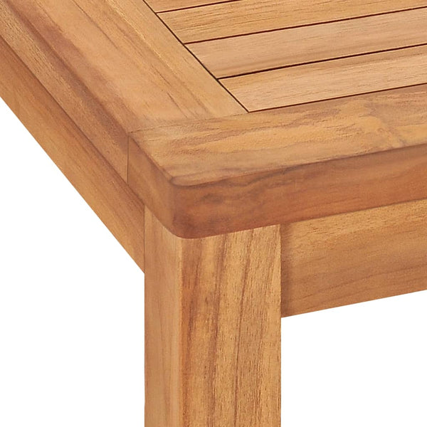 vidaXL 5-piece Garden Dining Set 140 x 80 cm Solid Teak Wood