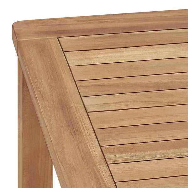 vidaXL 7-Piece Garden Dining Set 140 x 80 cm Solid Teak Wood