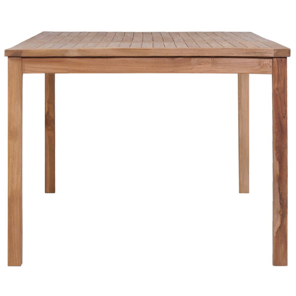 vidaXL 9-piece Garden Dining Set 200 x 100 cm Solid Teak Wood