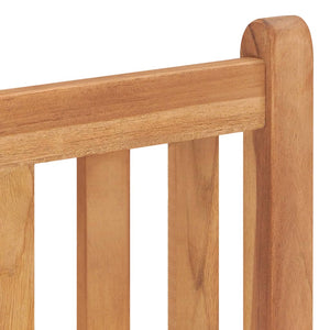 vidaXL 9-piece Garden Dining Set 200 x 100 cm Solid Teak Wood