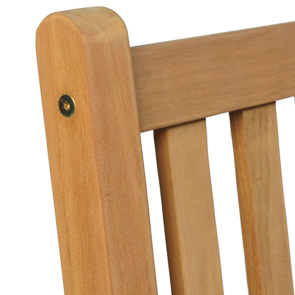 vidaXL 7-Piece Garden Dining Set 200 x 100 cm Solid Teak Wood