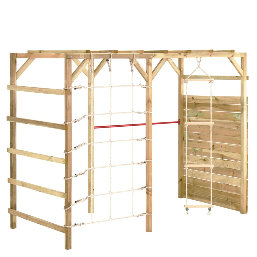 vidaXL Climbing Frame 240x100x170 cm Impregnated Pinewood