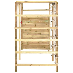 vidaXL Climbing Frame 240x100x170 cm Impregnated Pinewood