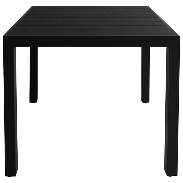 vidaXL 3-Piece Outdoor Dining Set Black