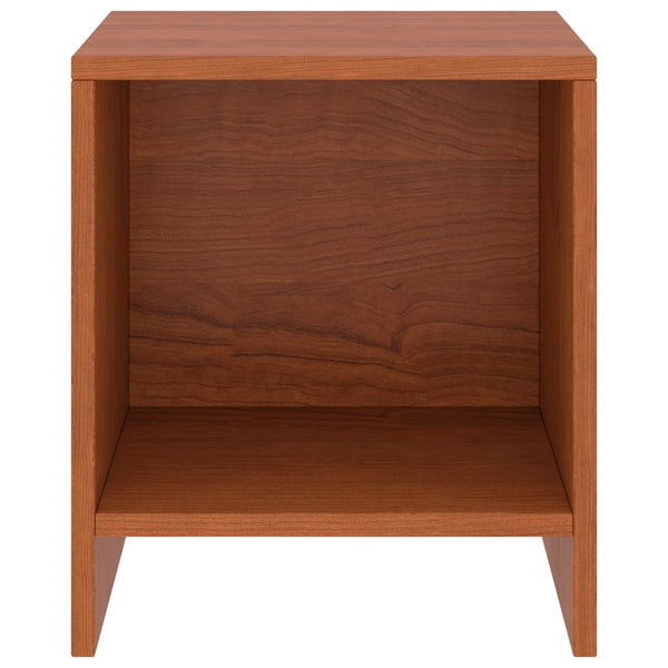 vidaXL Bedside Cabinets 2 pcs Honey Brown 35x30x40 cm Solid Pine Wood