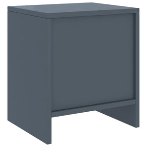 vidaXL Nightstands 2 pcs Light Gray 35x30x40 cm Solid Pine Wood