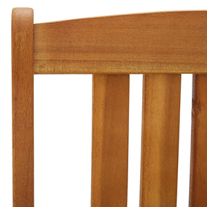 vidaXL Garden Chairs with Cushions 2 pcs. Solid Acacia Wood