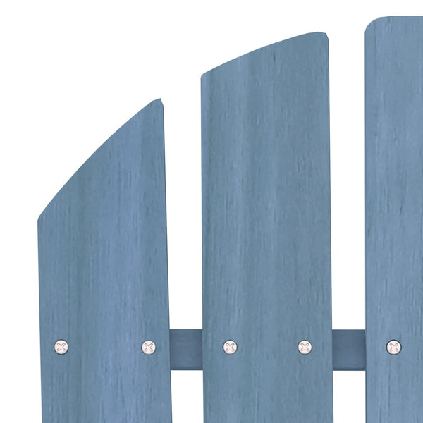 vidaXL Adirondack Garden Chair Solid Fir Wood Blue