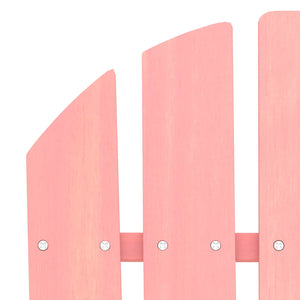 vidaXL Adirondack Garden Chair Solid Fir Wood Pink