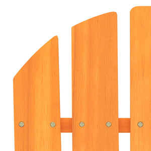 vidaXL Adirondack Garden Chair Solid Fir Wood Orange