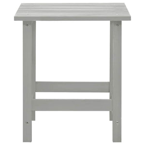 vidaXL Adirondack Garden Chair with Table Solid Fir Wood Grey