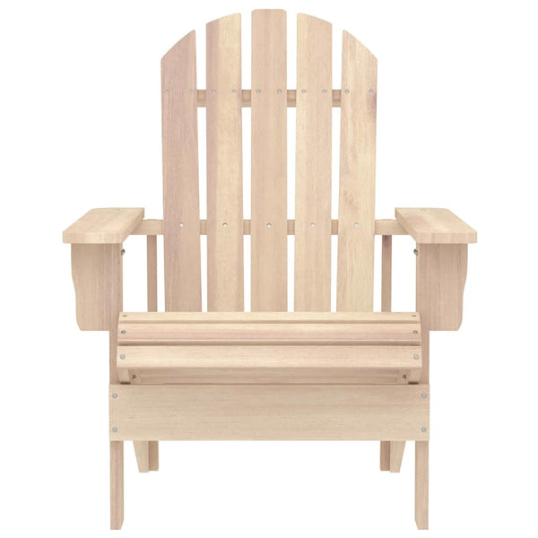 vidaXL Adirondack Garden Chair with Table Solid Fir Wood