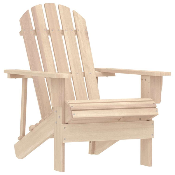 vidaXL Adirondack Garden Chair with Table Solid Fir Wood