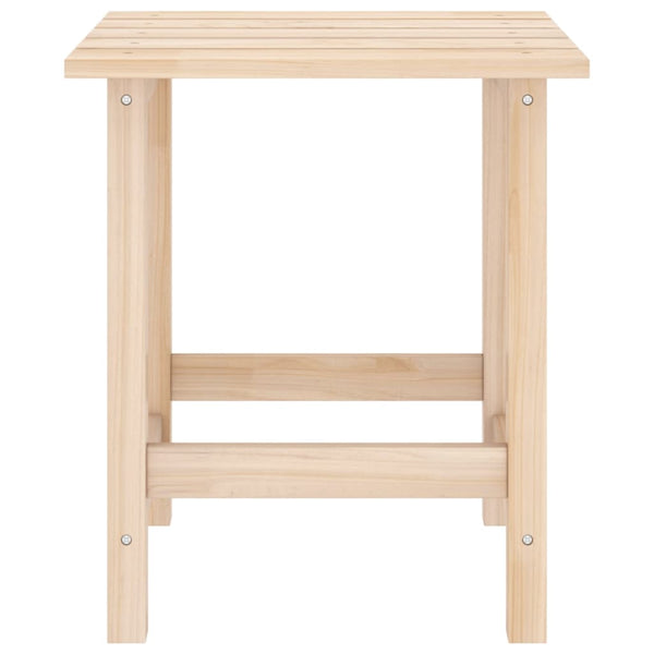 vidaXL Adirondack Garden Chair with Ottoman & Table Solid Fir Wood