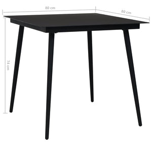 vidaXL 3-Piece Outdoor Dining Set