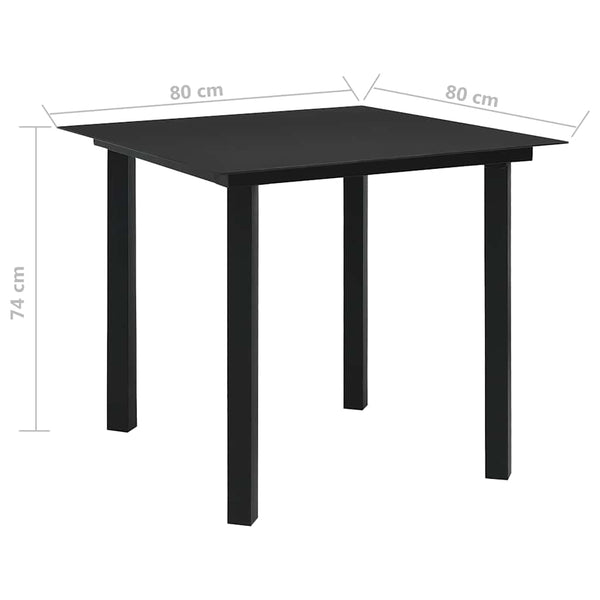 vidaXL 3-Piece Outdoor Dining Set