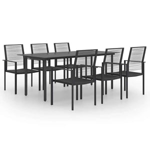 vidaXL 7-Piece Outdoor Dining Set