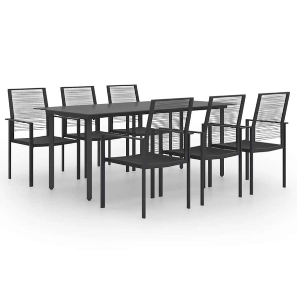 vidaXL 7-Piece Outdoor Dining Set