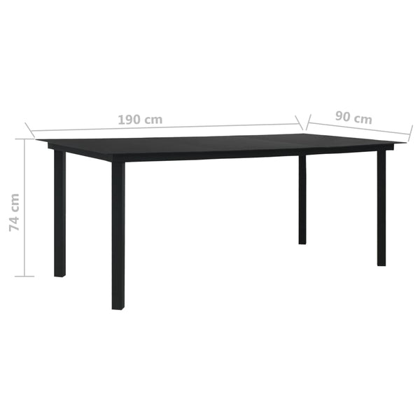 vidaXL 9-piece Outdoor Dining Set
