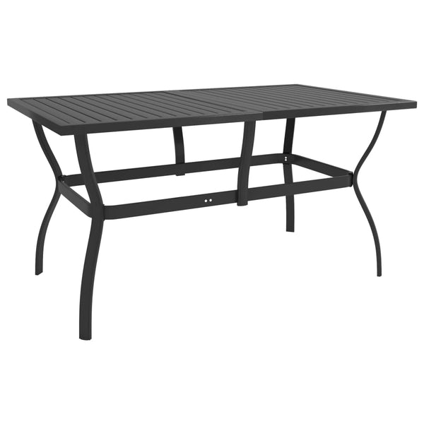 vidaXL 5-piece Garden Dining Set Textilene and Steel