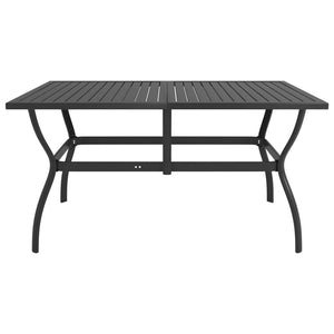 vidaXL 5-piece Garden Dining Set Textilene and Steel