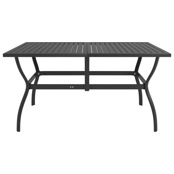 vidaXL 5-piece Garden Dining Set Textilene and Steel