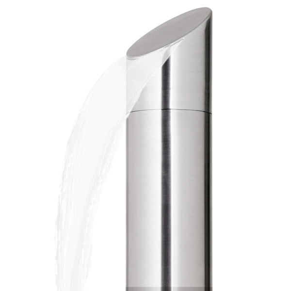 vidaXL Garden Shower 220 cm Stainless Steel