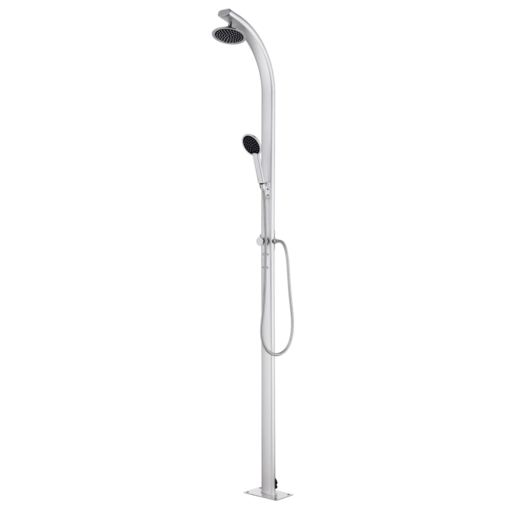 vidaXL Outdoor Shower 215 cm Aluminum
