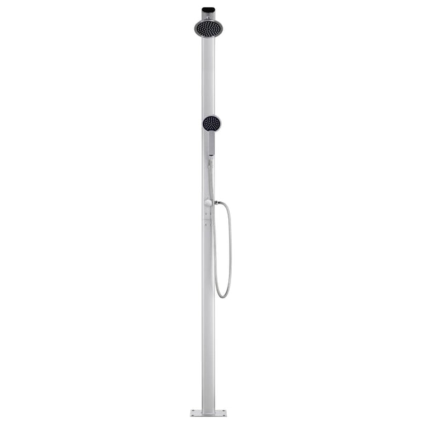 vidaXL Outdoor Shower 215 cm Aluminum