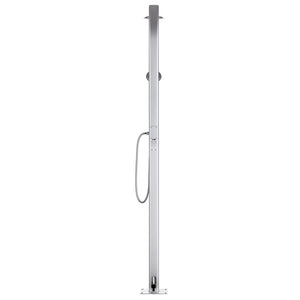 vidaXL Outdoor Shower 215 cm Aluminum