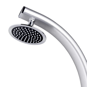 vidaXL Outdoor Shower 215 cm Aluminum