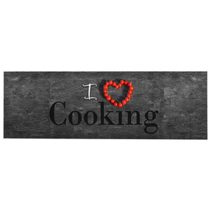 vidaXL Washable Kitchen Rug Cooking 60x300 cm