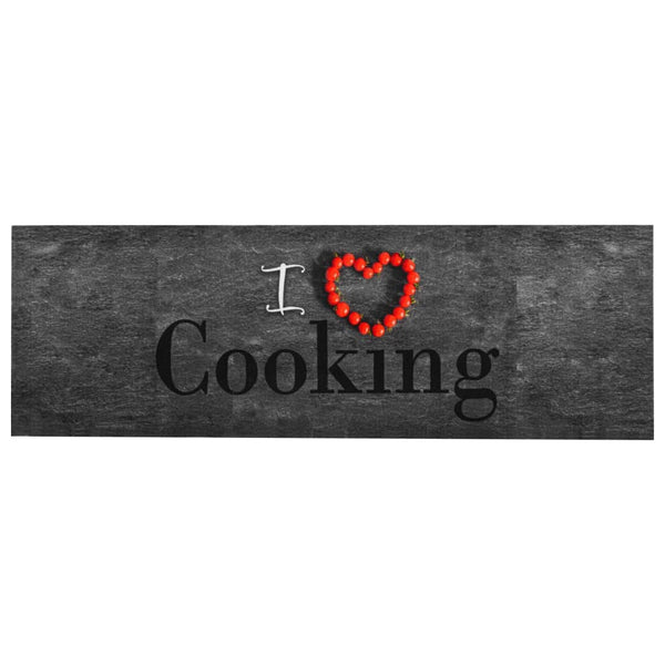 vidaXL Washable Kitchen Rug Cooking 60x300 cm
