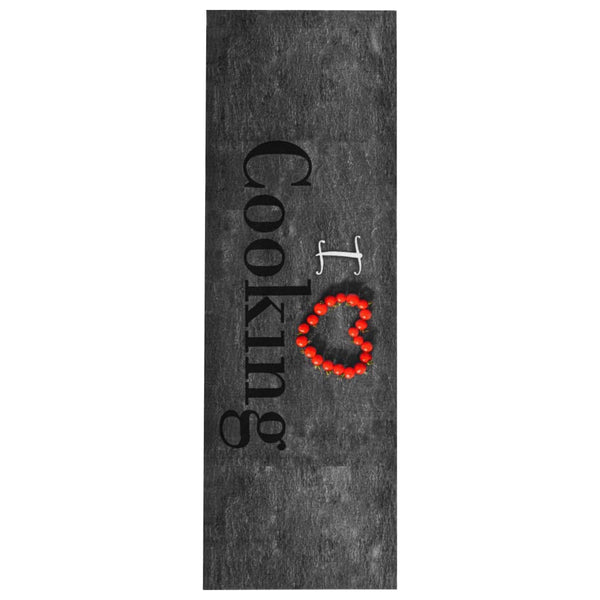 vidaXL Washable Kitchen Rug Cooking 60x300 cm