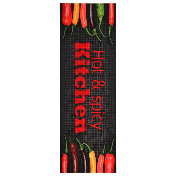 vidaXL Kitchen Runner Washable Hot & Spicy 60x300 cm