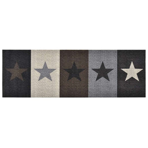 vidaXL Kitchen Mat Washable Star 60x180 cm