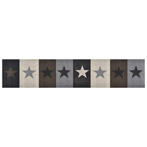 vidaXL Washable Kitchen Runner Stars 60x300 cm