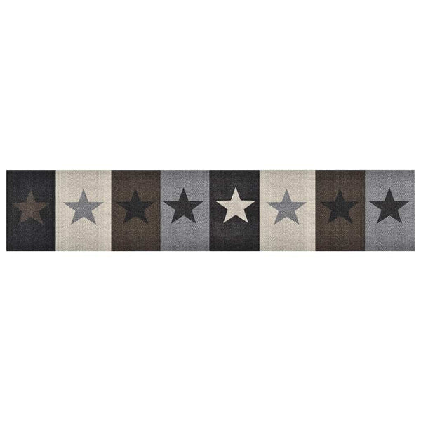 vidaXL Washable Kitchen Runner Stars 60x300 cm